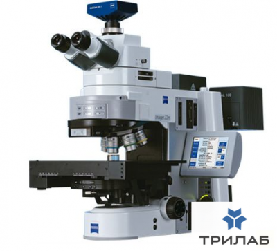Микроскоп Axio Imager 2, прямой, ахромат, СП, ТП, ФК, ДИК, поляризация, люминесценция, 10х/20, 10х/2
