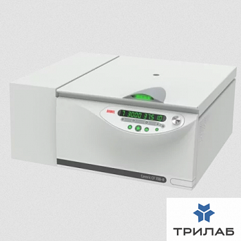 Центрифуга 4500 об/мин, 4600 g, 4×750 мл, с охлаждением, без ротора, настольная, CF108-R, Domel