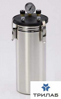 Анаэростат, 15 чашек Петри d 60-100 мм, 3 л, корпус из нерж. стали, Standard, Schuett