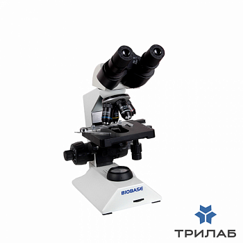Микроскоп BX-102C, прямой, бинокуляр, безкомпенсационная насадка, под углом 30°, СП, ТП, Ахромат 4×,