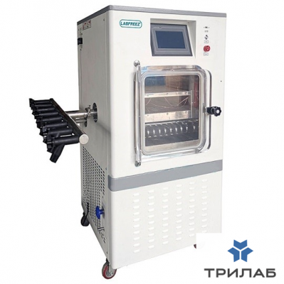 Лиофильная сушилка, до -60 °С / -80 °С, 20 л, 6 л/сутки, напольная, камера c системой укупорки, FD-1