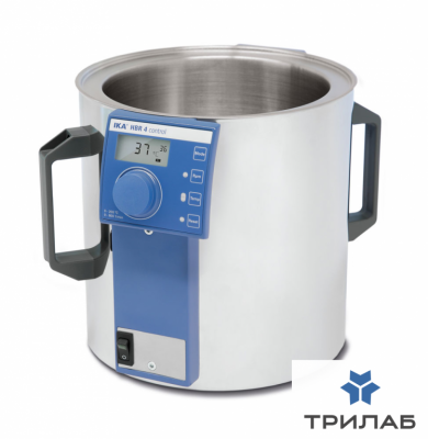 Баня масляная 4 л, до 200 °С, HBR 4 control, цилиндрическая, встроенная магнитная мешалка до 800 об/