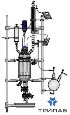 Реактор химический 15 л, EasyChem, DN200, Steroglass SQHK083688
